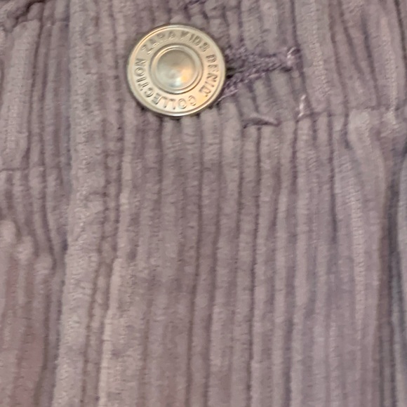 Zara Girls Lilac Corduroy Skirt (13-14) NWOT - Picture 2 of 5